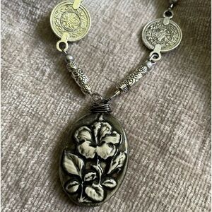 Handmade beaded necklace